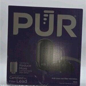 1 Pur MAX ION Basic Faucet Filtration System - Black Finish